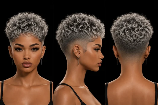 Ash Brown Textured Crop · Hair Edition