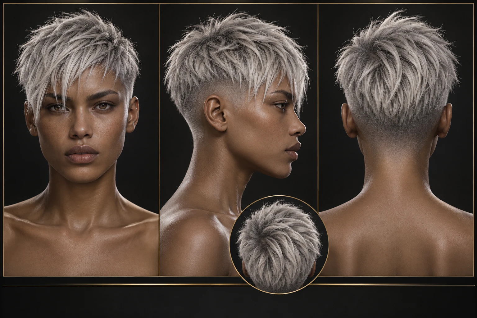 Silver Textured Crop 2